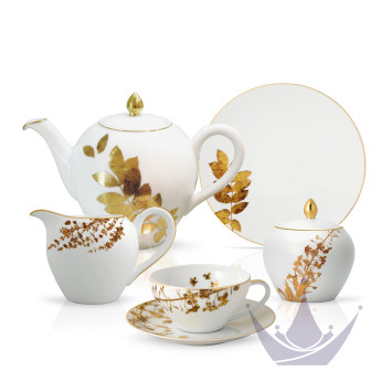 Чайный сервиз на 6 персон бренда Bernardaud