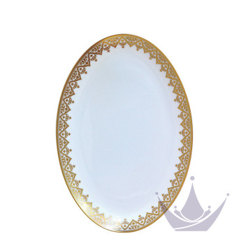 Блюдо овальное 38см коллекции Venise бренда Bernardaud
