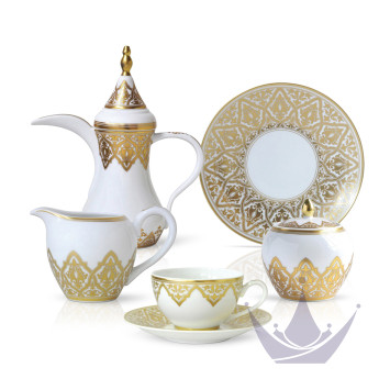 Кофейный сервиз на 6 персон бренда Bernardaud