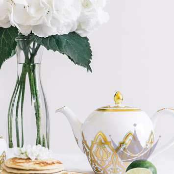 Чайный сервиз на 6 персон коллекции Venise бренда Bernardaud