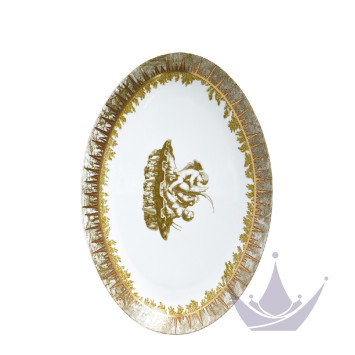 Блюдо овальное 38см коллекции Versailles Enchante бренда Bernardaud