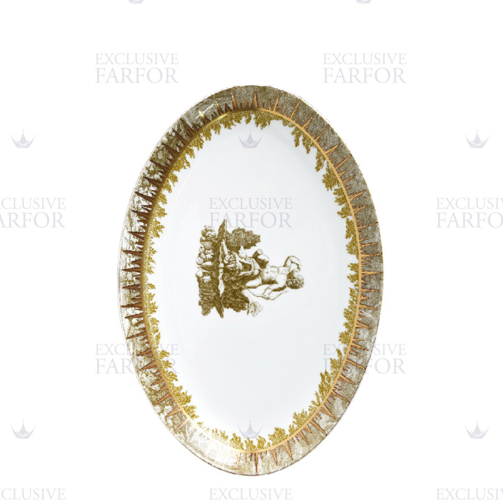 Блюдо овальное 33см коллекции Versailles Enchante бренда Bernardaud