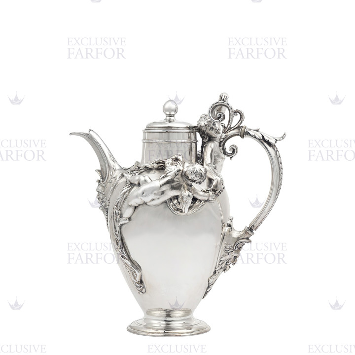 Кофейник 26 x 23см коллекции Carrier Belleuse - Limited Edition 500 ex. 