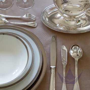 Коллекция Malmaison Platin бренда Christofle
