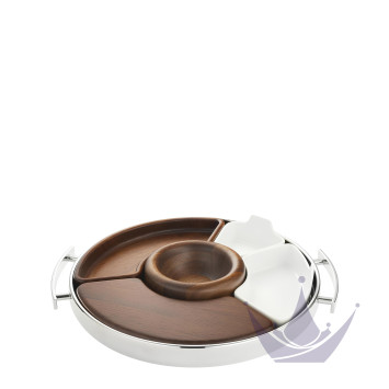 Поднос с ручками 32см коллекции Mood Coffee 