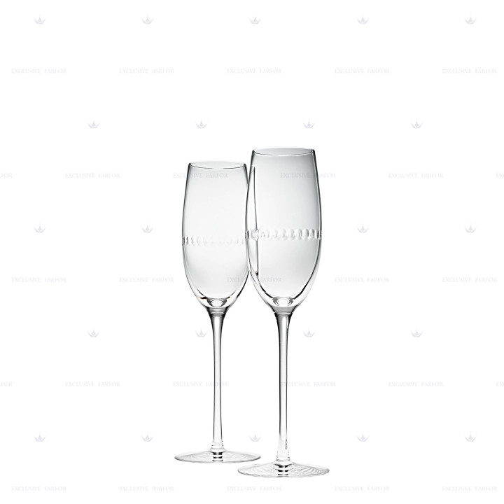 Флюте для шампанского 0,1л, 2шт. коллекции Perles бренда Christofle