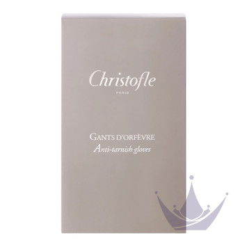 Перчатки для чистки серебра 14 x 8см коллекции Уход бренда Christofle
