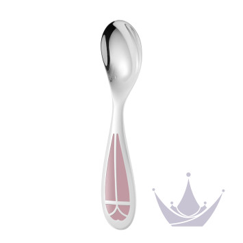 Вилка и ложка для детей 13см коллекции Talisman Rose Quartz 