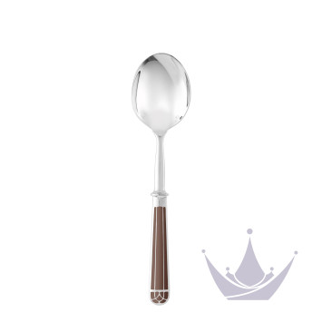 Сервировочная ложка для салата 25см коллекции Talisman Cocoa 