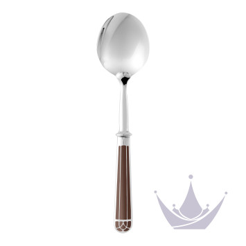 Сервировочная ложка для салата 25см коллекции Talisman Cocoa 