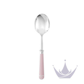 Сервировочная ложка для салата 25см коллекции Talisman Rose Quartz 