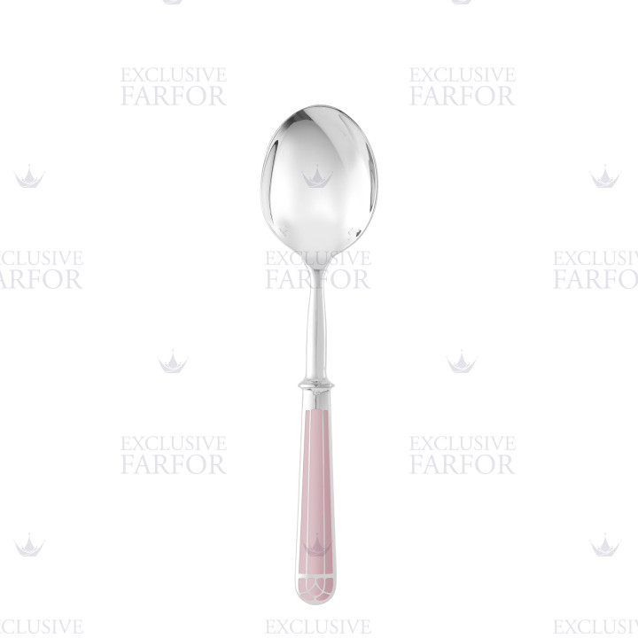 Сервировочная ложка для салата 25см коллекции Talisman Rose Quartz 