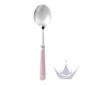 Сервировочная ложка для салата 25см коллекции Talisman Rose Quartz 