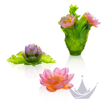 Коллекция Jardin de Lotus бренда Daum