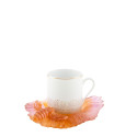 Чашка кофейная с блюдцем 0,13л коллекции Or d'abeille бренда Daum