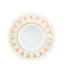 Чашка кофейная с блюдцем 0,13л, 2шт. коллекции Or d'abeille бренда Daum