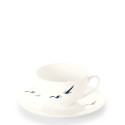 Чашка кофейная с блюдцем 0,25л коллекции Blue Birds бренда Dibbern