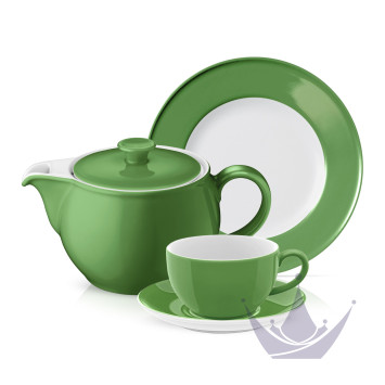Коллекция Solid Color Apfelgrun бренда Dibbern