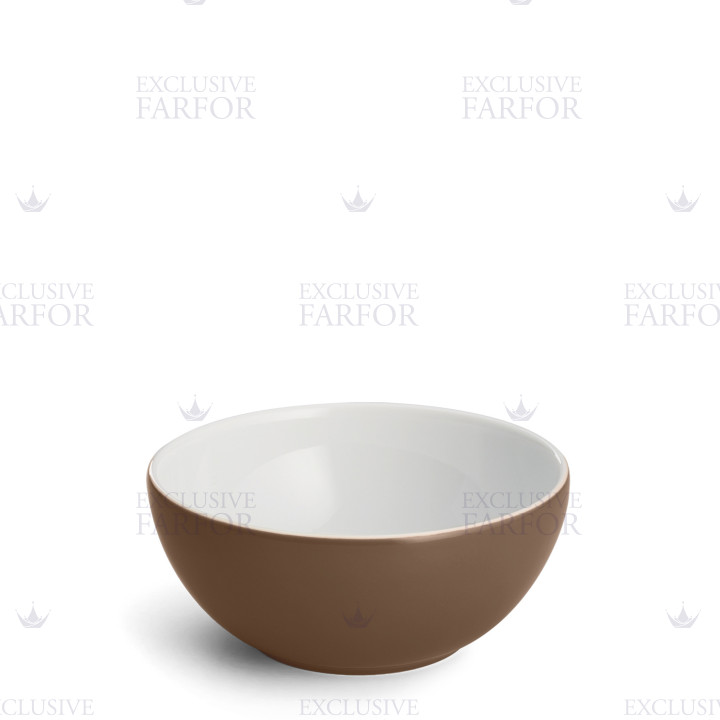 Чаша 20см коллекции Solid Color - Chocolate бренда Dibbern