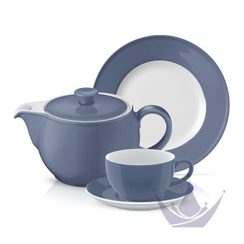 Коллекция Solid Color Indigo бренда Dibbern