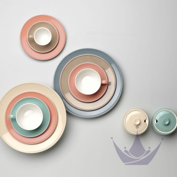 Чашка кофейная с блюдцем 0,25л коллекции Solid Color 