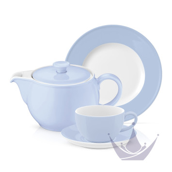 Коллекция Solid Color Morgenblau бренда Dibbern