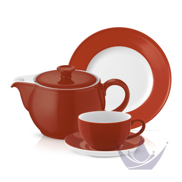 Коллекция Solid Color Paprika бренда Dibbern