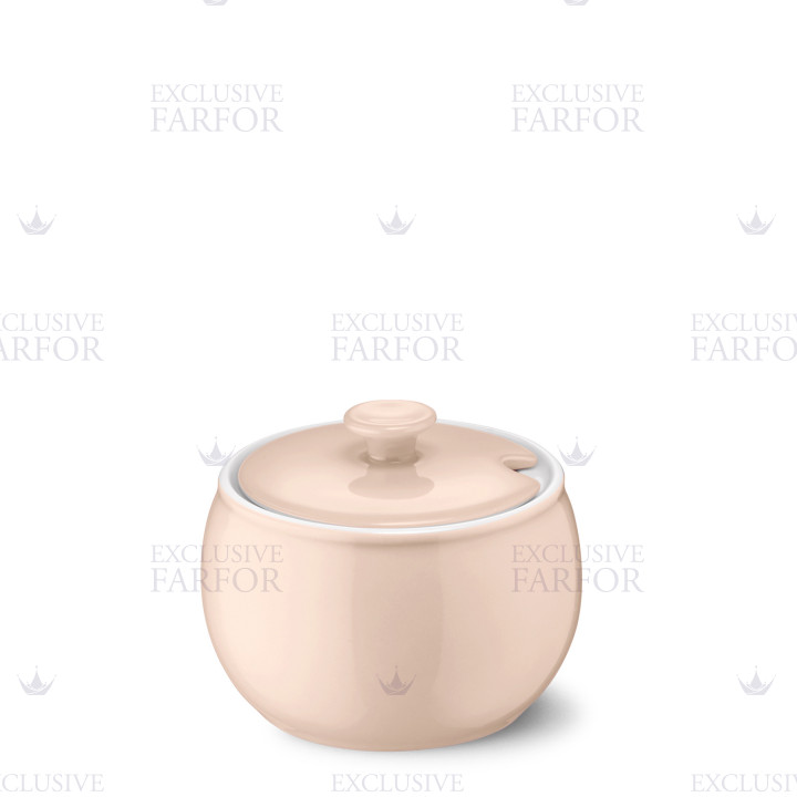 Сахарница 0,3л коллекции Solid Color - Peach бренда Dibbern