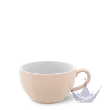 Чашка кофейная с блюдцем 0,25л коллекции Solid Color - Peach бренда Dibbern