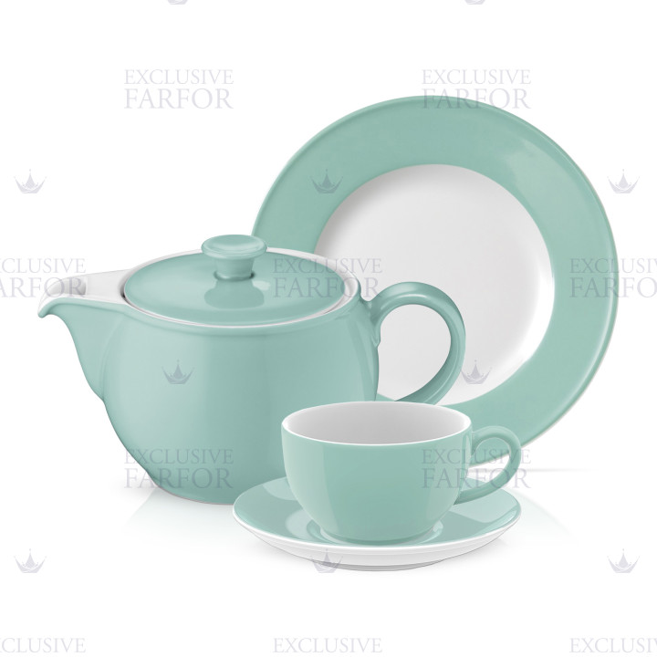 Коллекция Solid Color Turkis бренда Dibbern