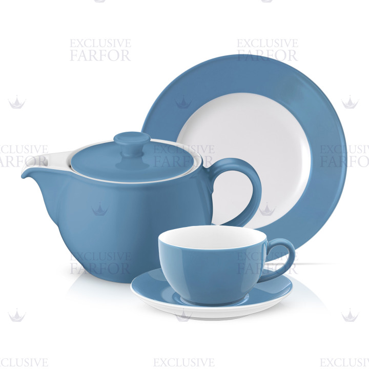 Коллекция Solid Color Vintage Blue бренда Dibbern