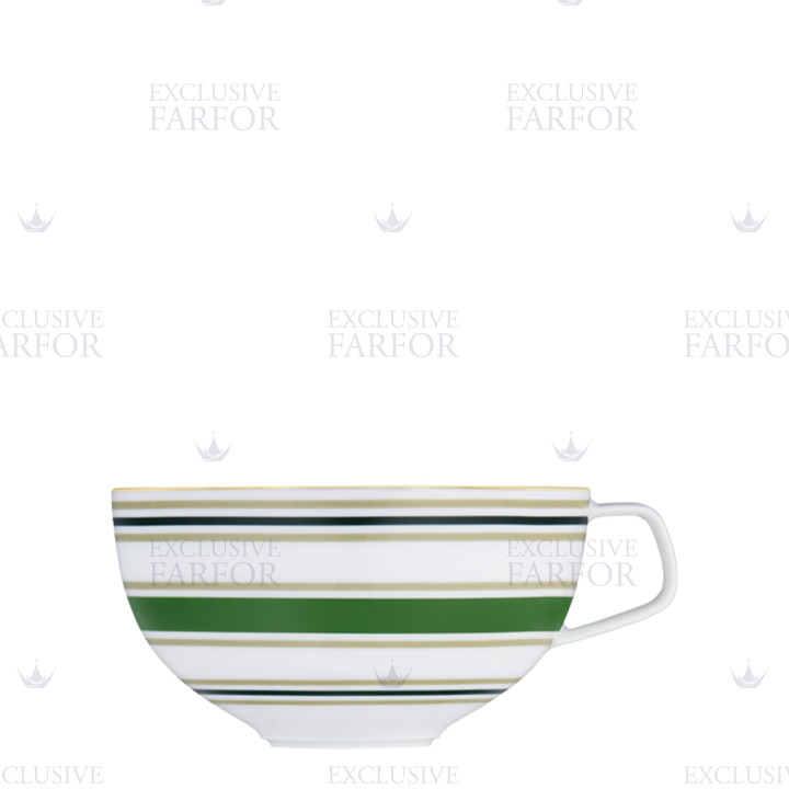 Чашка капучино 0,31л коллекции Fluen Heritage Green бренда Fürstenberg