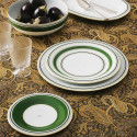 Блюдо овальное 31см коллекции Fluen Heritage Green бренда Fürstenberg