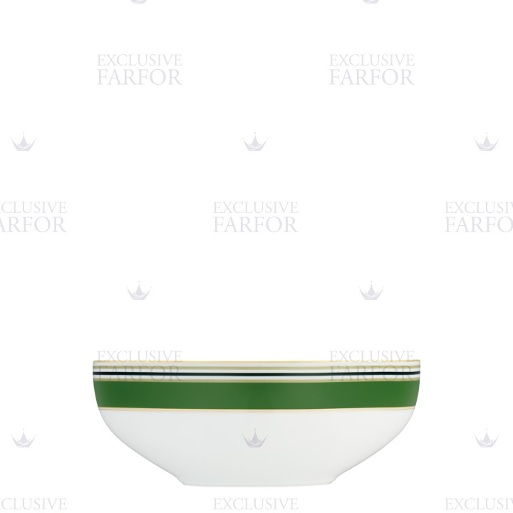 Салатник 22см коллекции Fluen Heritage Green бренда Fürstenberg