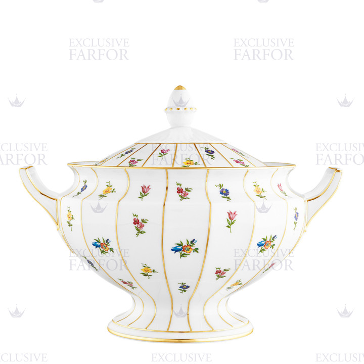 Рагушница 1,90л коллекции Grecque Mille Fleurs бренда Fürstenberg