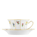 Чашка кофейная с блюдцем 0,20л коллекции Grecque Mille Fleurs бренда Fürstenberg