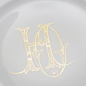 Тарелка подстановочная 31см, 2шт. коллекции Corona Monogram Oro Brillante бренда Richard Ginori