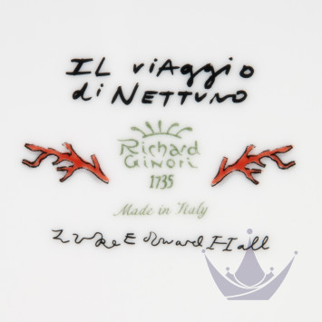 Блюдо овальное 34см коллекции Il Viaggio Di Nettuno бренда Richard Ginori