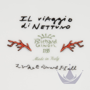 Чашка чайная с блюдцем 0,22л, 2шт. коллекции Il Viaggio Di Nettuno 