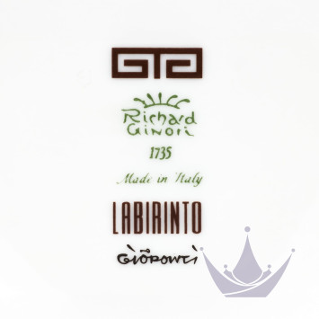 Тарелка подстановочная 31см коллекции Labirinto Ebano бренда Richard Ginori