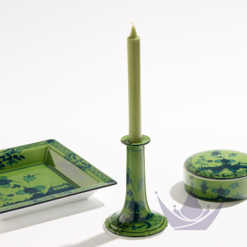 Подсвечник 15см коллекции Oriente Italiano Malachite бренда Richard Ginori