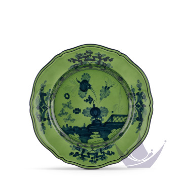 Тарелка главная 26,5см коллекции Oriente Italiano Malachite бренда Richard Ginori