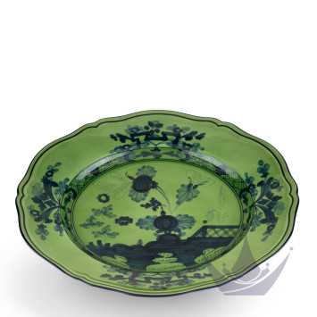 Тарелка главная 26,5см коллекции Oriente Italiano Malachite бренда Richard Ginori