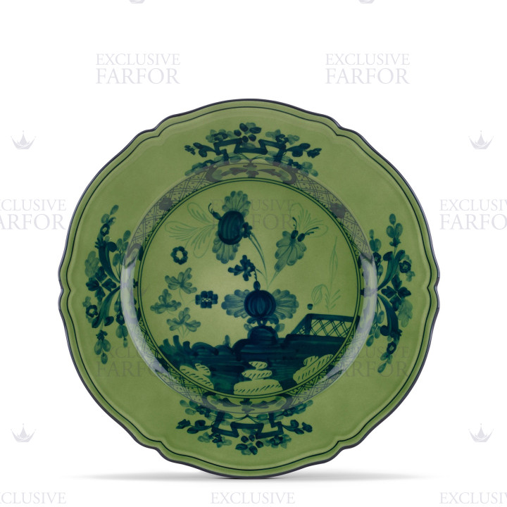 Тарелка подстановочная 31см коллекции Oriente Italiano Malachite бренда Richard Ginori