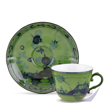 Чашка кофейная 0,12л коллекции Oriente Italiano Malachite бренда Richard Ginori