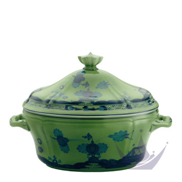 Супница 3,85л коллекции Oriente Italiano Malachite бренда Richard Ginori