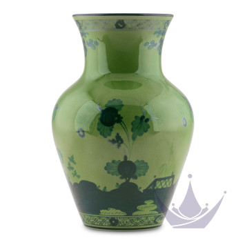 Ваза 25см коллекции Oriente Italiano Malachite бренда Richard Ginori