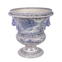 Ваза 41см коллекции Cavalier Bleu (Лимитированная серия на 500 пред.) бренда Gien