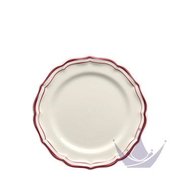 Тарелка закусочная 23,2см коллекции Filet Bordeaux бренда Gien