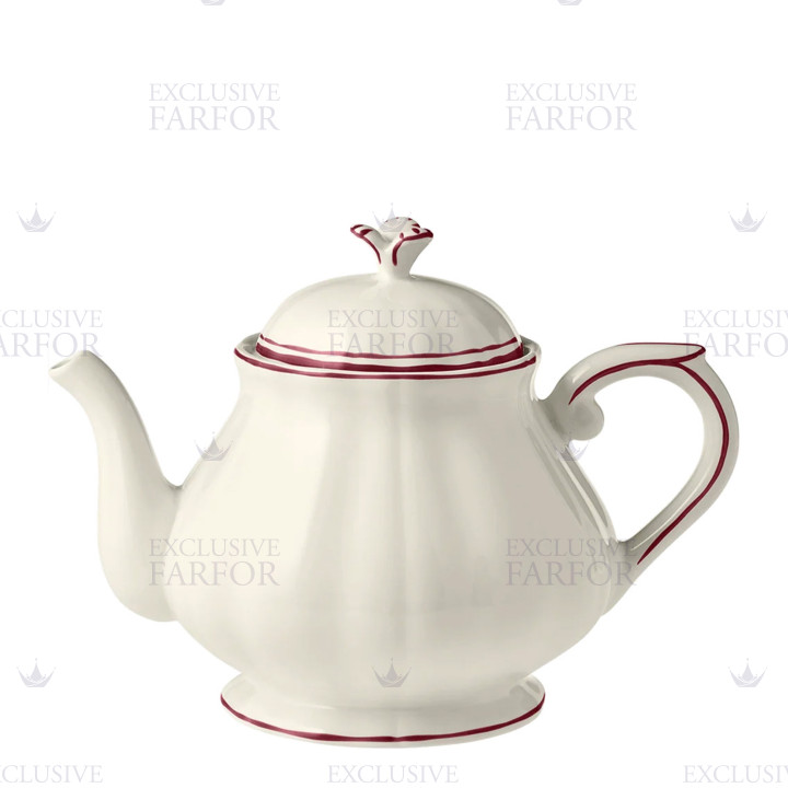Чайник 1,1л коллекции Filet Bordeaux бренда Gien